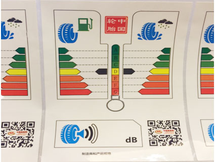 轮胎分级标签图样